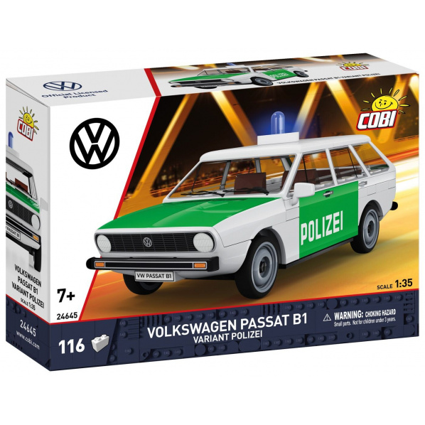 COBI 24645 Volkswagen Passat B1 Variant Policie COBI 24645 Volkswagen Passat B1 Variant Policie