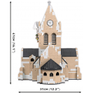 COBI 2299 II Francouzský kostel Sainte-Mere-Église D-DAY