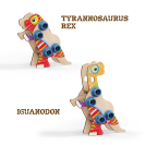 Quercetti 80731 PlayBio - Wood Dino