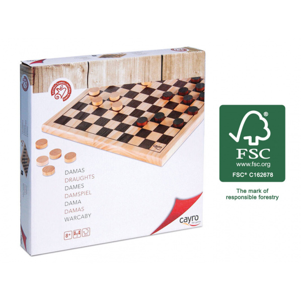 Cayro 634 - Dáma (FSC dřevo) Cayro 634 - Dáma (FSC dřevo)