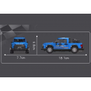 Mould King 27057 Model auta Ford Ranger F-150