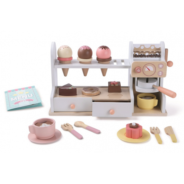 2Kids Toys Dřevěná cukrárna 2 v 1 2Kids Toys Dřevěná cukrárna 2 v 1