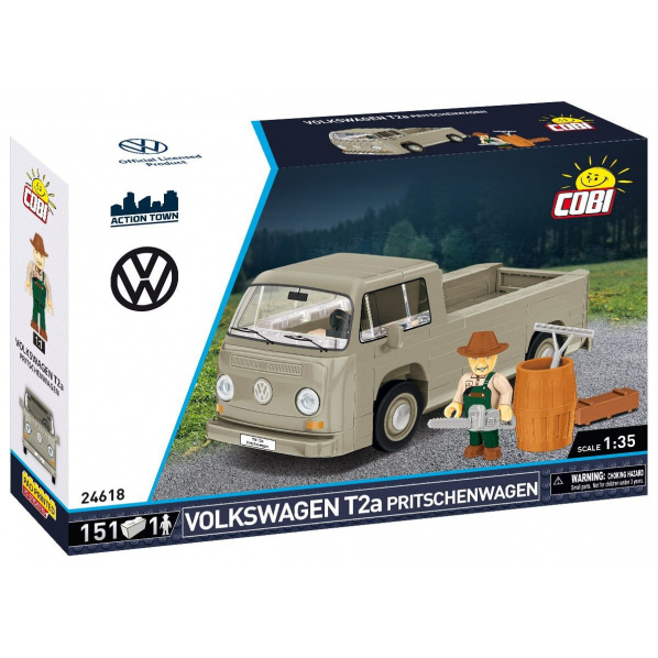 COBI 24618 Volkswagen T2a Pritschenwagen COBI 24618 Volkswagen T2a Pritschenwagen