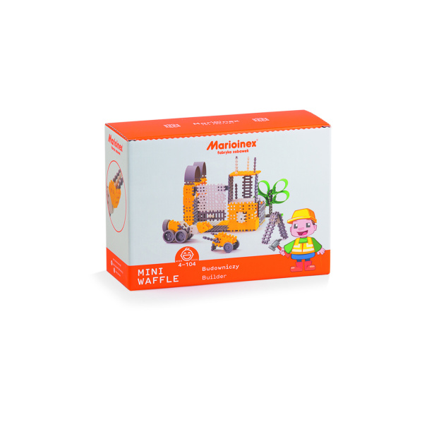 Marioinex MINI WAFLE – Zedník (velký) Marioinex MINI WAFLE – Zedník (velký)