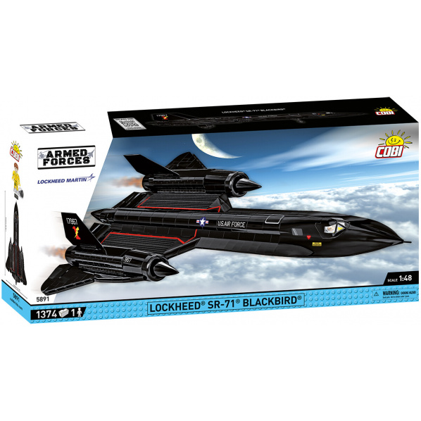 COBI 5891 Americký letoun Lockheed SR-71 Blackbird COBI 5891 Americký letoun Lockheed SR-71 Blackbird