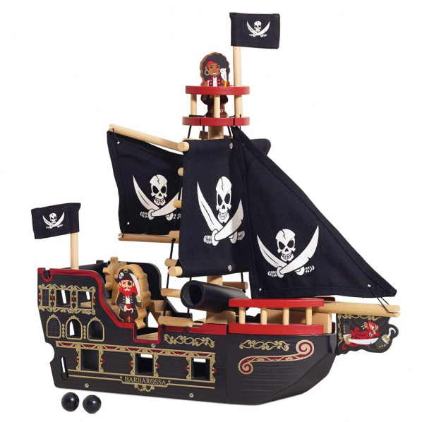 Le Toy Van Pirátská loď Barbarossa