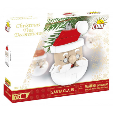 COBI 20011 Ozdoba na stromeček Santa Claus