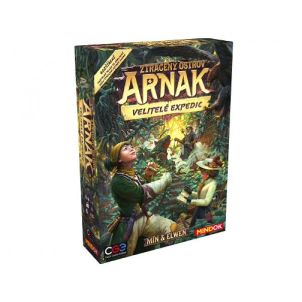 Mindok Ztracený ostrov Arnak: Velitelé expedic Mindok Ztracený ostrov Arnak: Velitelé expedic