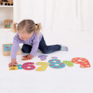 Bigjigs Toys – Dřevěné puzzle: čísla 1–9