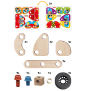 Quercetti 80730 PlayBio - Wood Vehicle