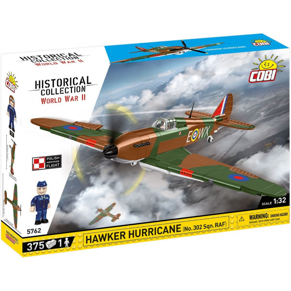 COBI 5762 Hawker Hurricane No 302 Sqn. RAF COBI 5762 Hawker Hurricane No 302 Sqn. RAF