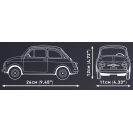Cobi 24353 Fiat Abarth 595 - Executive Edition