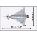 COBI 5848A Víceúčelový letoun Eurofighter Typhoon Germany