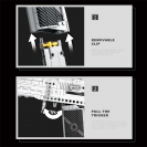 Reobrix 77001 Pistole D-Eagle