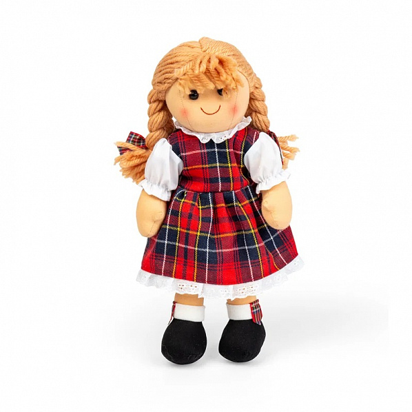 Bigjigs Toys Látková panenka Iona 30 cm