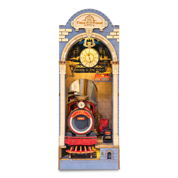 RoboTime 3D skládačka Zarážka na knihy Miniatura domečku RoboTime 3D skládačka Zarážka na knihy Miniatura domečku