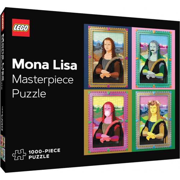 Chronicle Books Puzzle LEGO® Mona Lisa 1000 dílků Chronicle Books Puzzle LEGO® Mona Lisa 1000 dílků