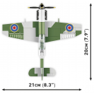 Cobi 5865 Britský stíhací letoun Supermarine Spitfire Mk. XVI