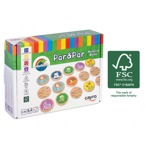 Cayro 848 - Par & Par Memory (FSC dřevo) Cayro 848 - Par & Par Memory (FSC dřevo)