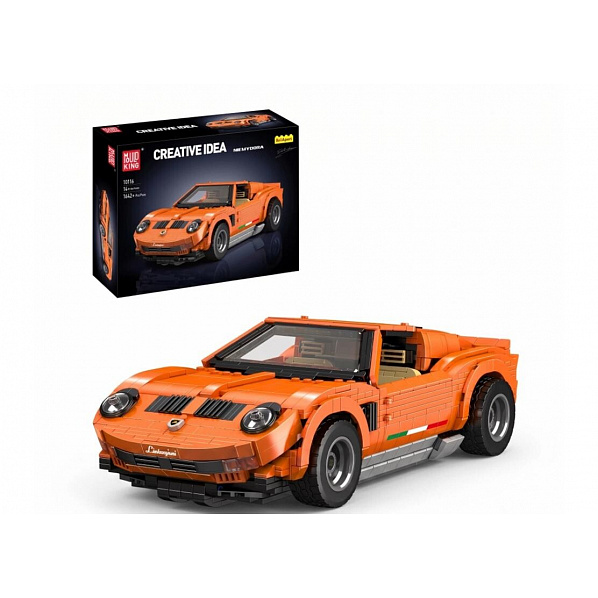 Mould King 10116 Sportovní automobil Lambo-Miura Mould King 10116 Sportovní automobil Lambo-Miura