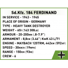 Cobi 2583 Sd.Kfz. 184 Ferdinand