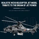 Reobrix 33033 Bojový vrtulník WZ-10