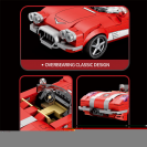 Reobrix 808 Sportovní kabriolet Corvette