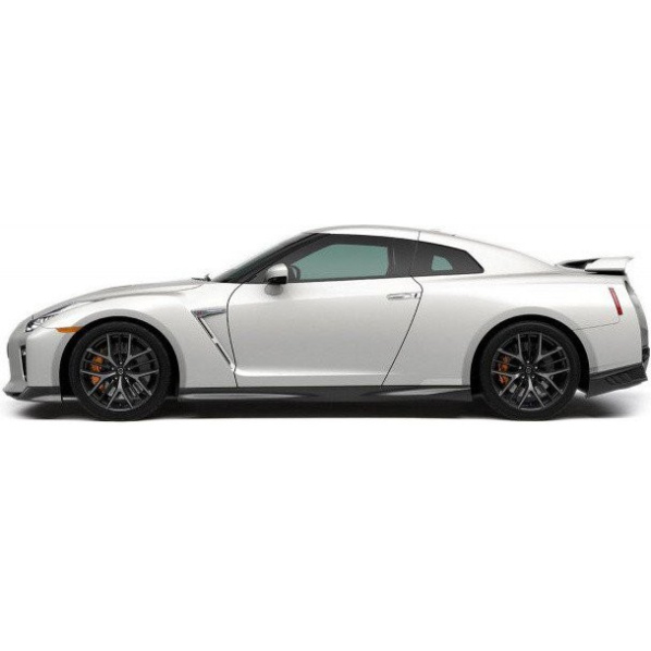 Bburago Plus Nissan GT R bílá metalíza 1:24 Bburago Plus Nissan GT R bílá metalíza 1:24