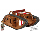 COBI 2995 Britský tank Mark V (Male) no 9199
