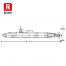 Reobrix 33049 Americká jaderná ponorka