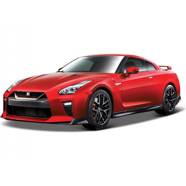Bburago Plus Nissan GT R červená 1:24 Bburago Plus Nissan GT R červená 1:24