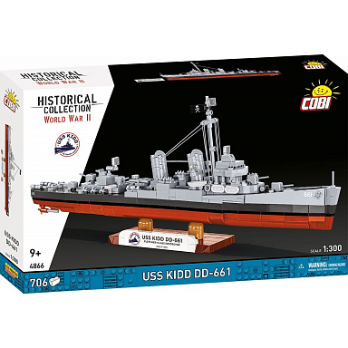 COBI 4866 USS Kidd DD-661