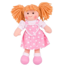 Bigjigs Toys Látková panenka Ruby 28 cm