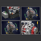 Mould King 10211 Hvězdicový letecký motor