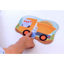 Betexa KukiKuk - Véééliké puzzle Stavební stroje