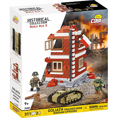 COBI 2680 GOLIATH lehký nosič nálože, Varšavské povstání