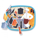 Quercetti 00623 Play Montessori - Works Magnetic 