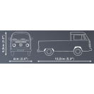 COBI 24618 Volkswagen T2a Pritschenwagen