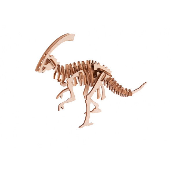Woodcraft Dřevěné 3D puzzle Parasaurolophus - 31 dílků Woodcraft Dřevěné 3D puzzle Parasaurolophus - 31 dílků