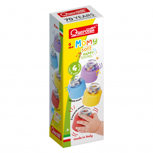 Quercetti 04144_PO Momy Soft Happy Sound 4ks Quercetti 04144_PO Momy Soft Happy Sound 4ks