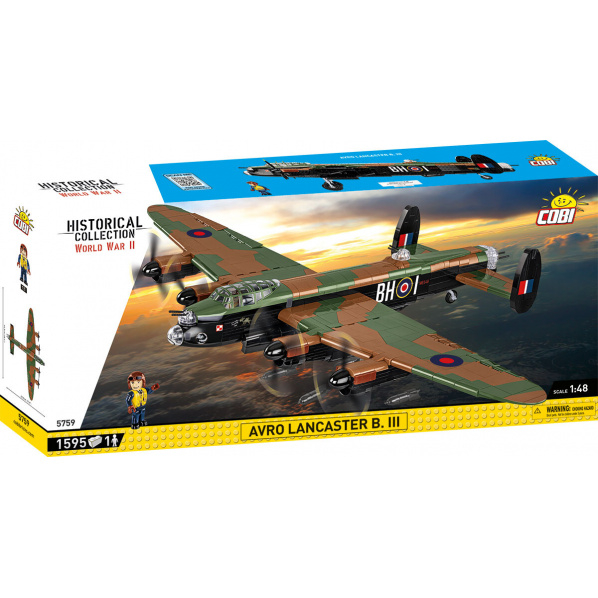 Cobi 5759 Britský bombardér Avro Lancaster B III Cobi 5759 Britský bombardér Avro Lancaster B III