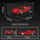 Mould King 27078 Model auta Ferrari F4TLM