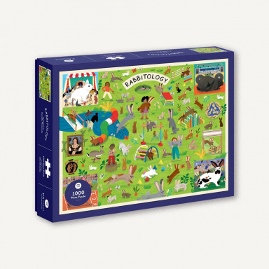 Chronicle Books Puzzle Králíkologie 1000 dílků