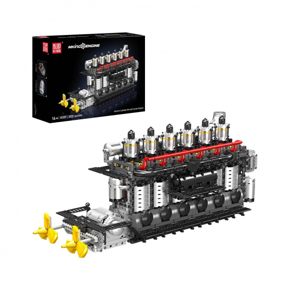Mould King 10209 Motor letadlové lodě