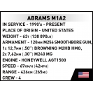 COBI 3106 Americký tank ABRAMS M1A2