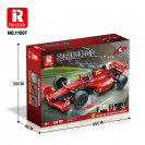 Reobrix 11007 F1 závodní vůz červený R/C 1:8