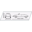 Cobi 24346 osobní automobil Citroen DS 19 Décapotable 1962 - Executive Edition