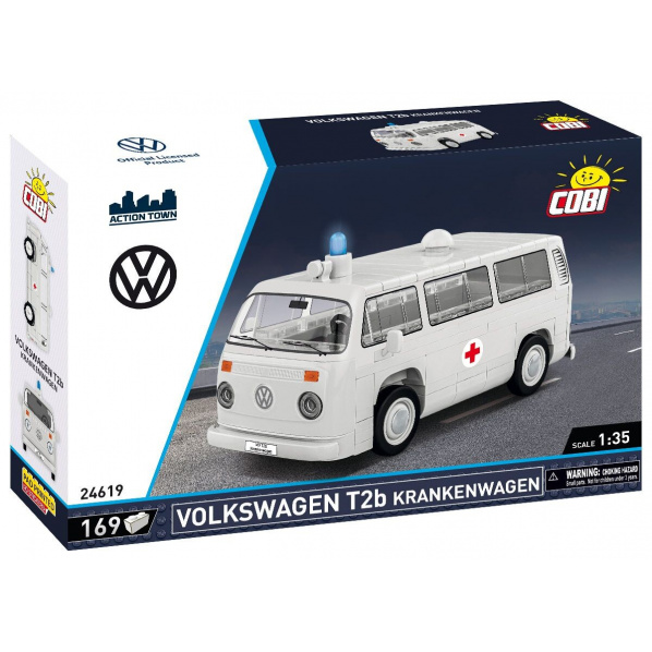 COBI 24619 Volkswagen T2b Krankenwagen