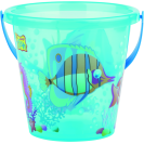 Androni Kyblík rybičky průhledný - průměr 17 cm