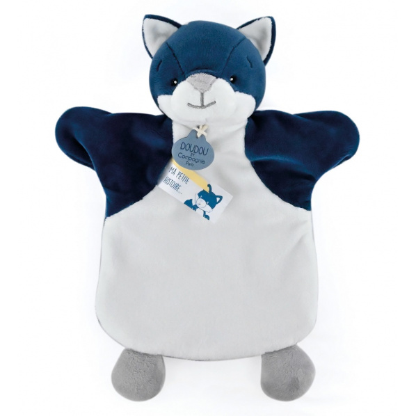 Doudou Plyšový maňásek vlk 25 cm Doudou Plyšový maňásek vlk 25 cm
